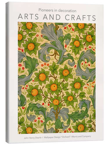 Canvas-taulu Arts and Crafts - Orchard, Morris & Company