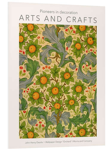 Quadro em PVC Arts and Crafts - Orchard, Morris & Company