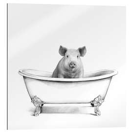 Galleriprint Pig in the Tub