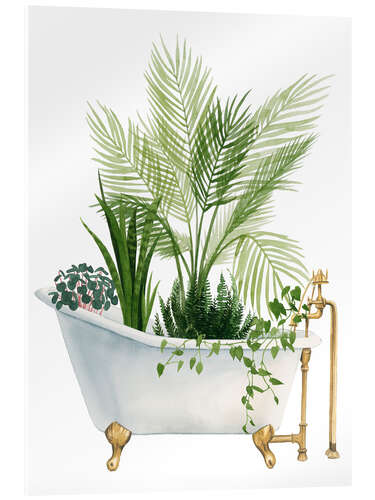 Acrylglas print Plant Bath I