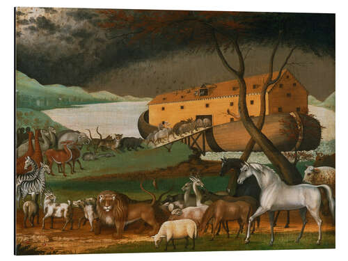 Aluminium print Noah's Ark, 1846 by Edward Hicks