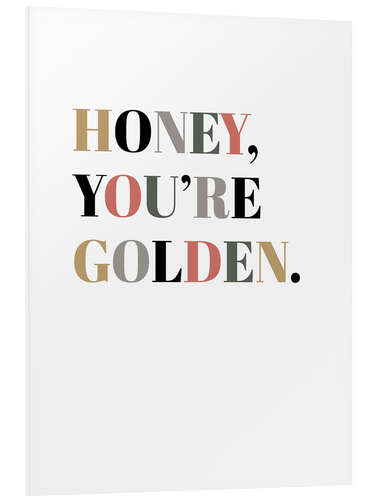 Cuadro de PVC Honey, You're Golden II