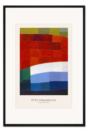 Gerahmter Kunstdruck My Sky is Red, 1933