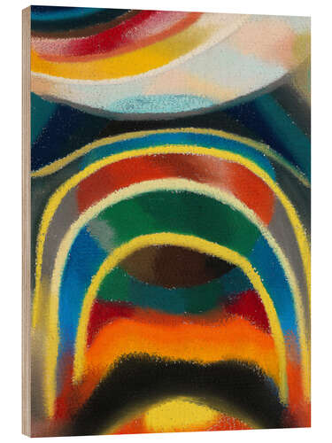 Cuadro de madera The Cosmic Rainbow