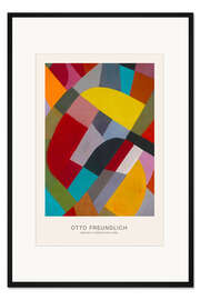 Gerahmter Kunstdruck Abstract Composition, 1938