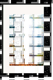 Gerahmter Kunstdruck Bäume im Nebel