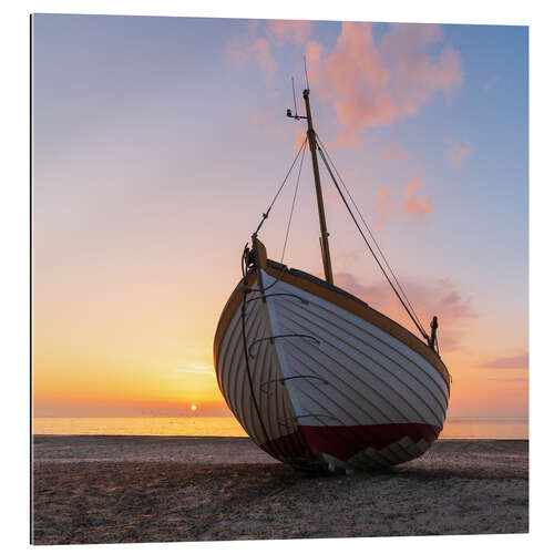 Gallery print Sunset at the Danish coast