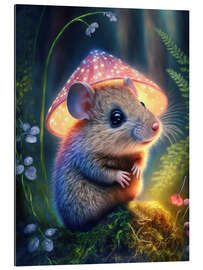 Gallery print Little Mouse in the forest