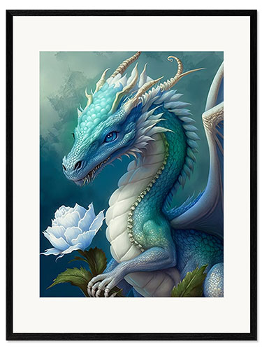 Framed art print The dragon Gulierth