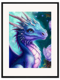 Gerahmter Kunstdruck Der Drache Urmie