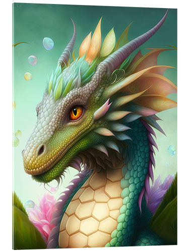 Acrylic print The dragon Sagaeth