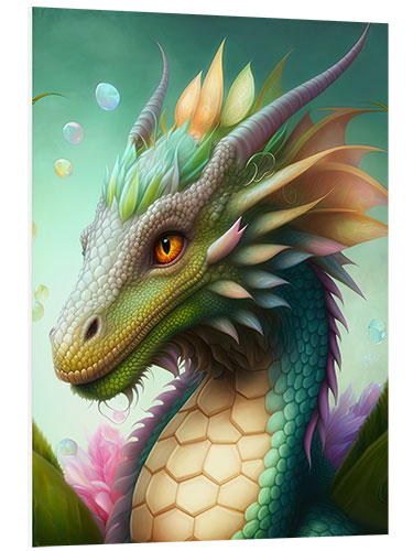 Foam board print The dragon Sagaeth