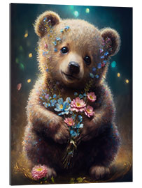 Galleriprint Flower Bear