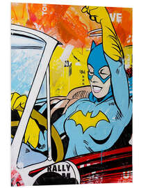 Foam board print Batgirl