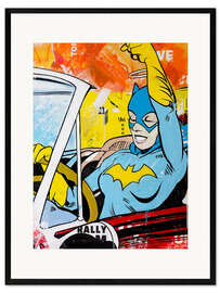 Innrammet kunsttrykk Batgirl
