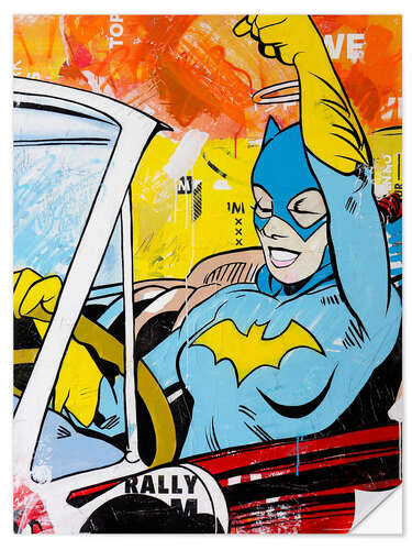 Vinilo para la pared Batgirl