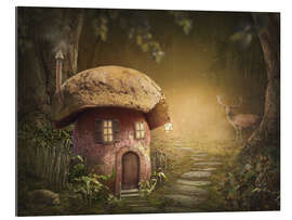 Galleritryk Magic Mushroom House