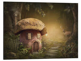 Magnettafel Zauberpilzhaus