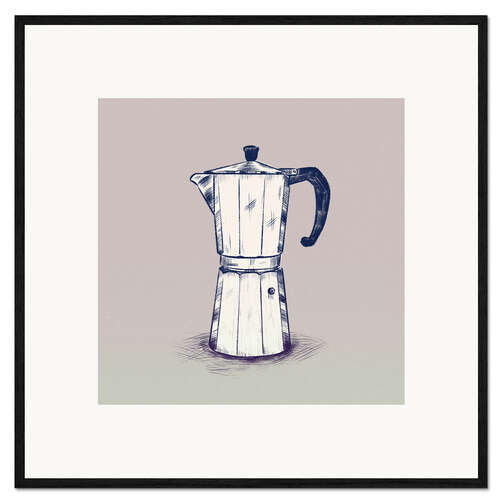 Kehystetty taidepainatus Coffee Love