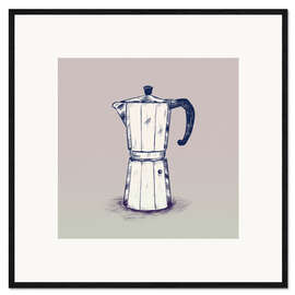 Kehystetty taidepainatus Coffee Love
