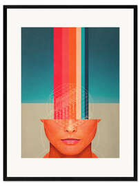 Framed art print Mind Geometry