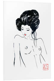 Tableau en PVC Delicate Geisha