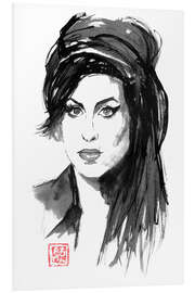 Foam board print Amy Winehouse