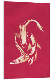 Gallery print Viva Magenta Koi Fish