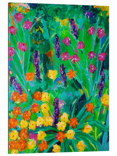 Quadro em plexi-alumínio Flowers on Hampstead Heath