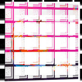 Magnettafel Pink Cocktail