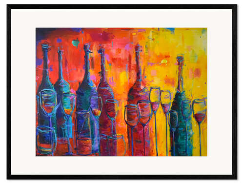 Framed art print After the Party
