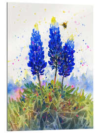 Galleriprint Bluebonnets and Bumblebee