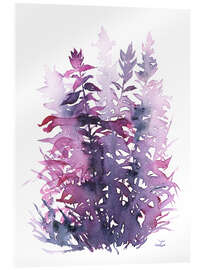 Acrylic print Magenta Salvia