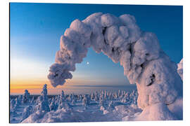 Alumiinitaulu Majestic ice sculptures in Lapland