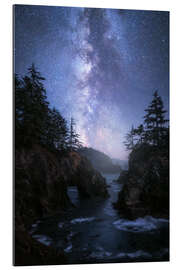 Gallery print The Milky Way over the Oregon coast