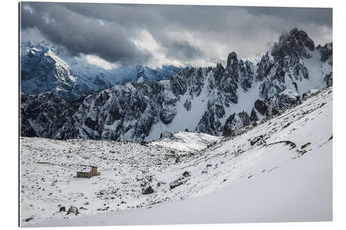 Gallery print View of the Lavaredo hut