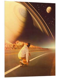 Obraz na PCV Space Skater
