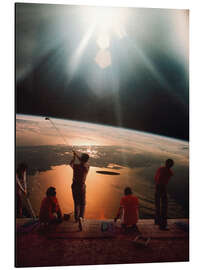 Magnettafel Weltraum-Golf