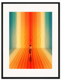 Gerahmter Kunstdruck Here I Come