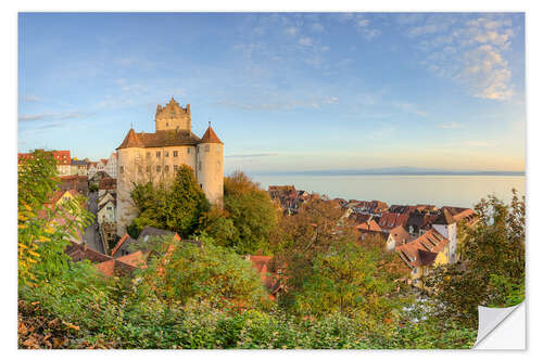 Wall sticker Meersburg on Lake Constance