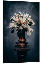 Alumiinitaulu Dried flowers with eucalyptus