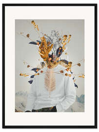 Gerahmter Kunstdruck Stille und Einfachheit