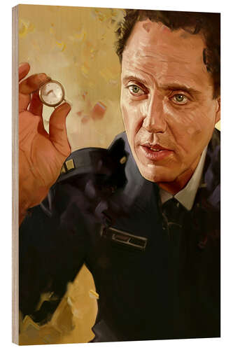 Wood print Captain Koons