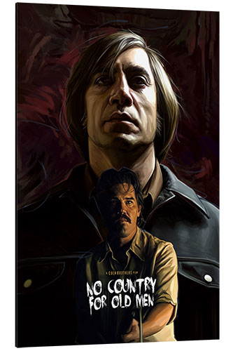 Aluminium print No Country for Old Men