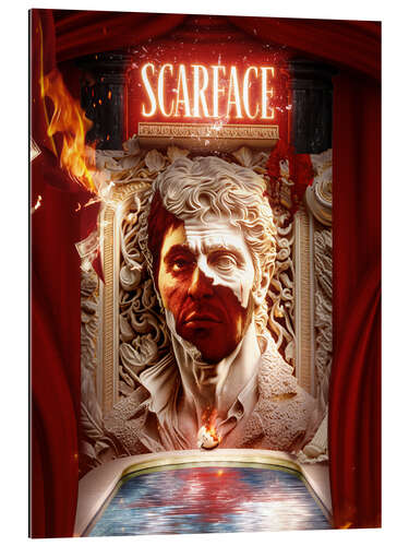 Stampa su plexi-alluminio Scarface