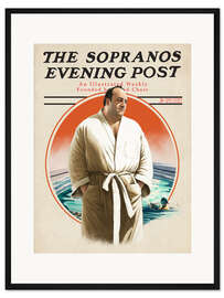 Gerahmter Kunstdruck Tony - Evening Post