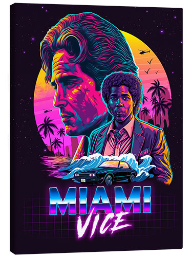 Canvas-taulu Miami Vice