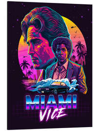 Magnettafel Miami Vice