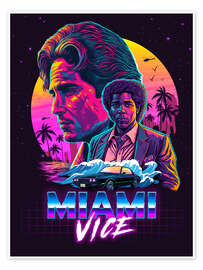 Poster Miami Vice - The Usher designs