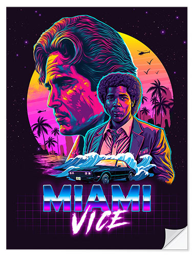 Wall sticker Miami Vice